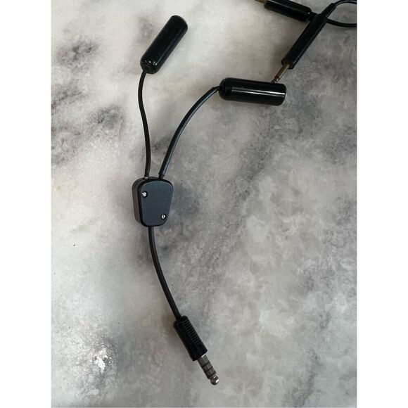 DAVID CLARK H10-30 PILOT HEADSET AVIATION HEADPHONES Dual Plug - Picture 10 of 14